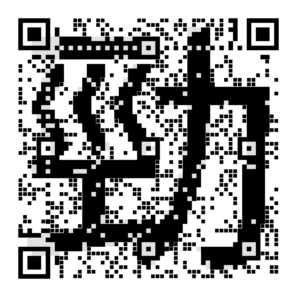 A QR code drawn as “勁”