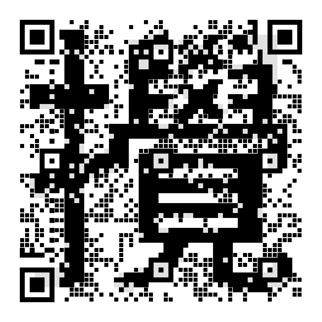 A QR code drawn as “攪”